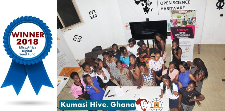 Kumasi Hive Ghana Miss.Africa Digital Seed Fund 2018 Winner