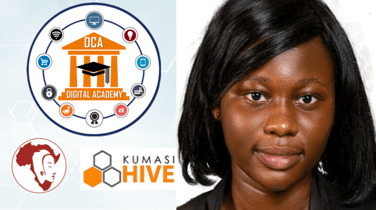 Technology is not too complicated, just be available and learn the skills – Shirley Amorkor Amarteifio Miss.Africa Digital, Kumasi Hive Trainee