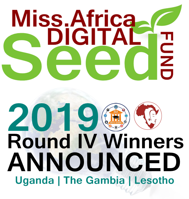 Miss.Africa Digital Announces the 2019 Seed Fund Winners