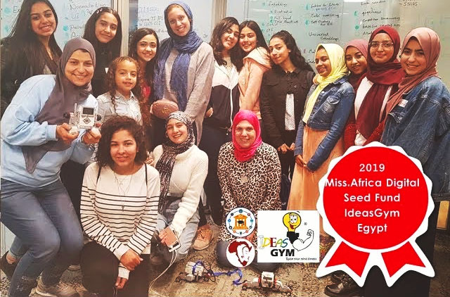 Ideas Gym Egypt – Finalist Miss.Africa Digital Seed Fund 2019