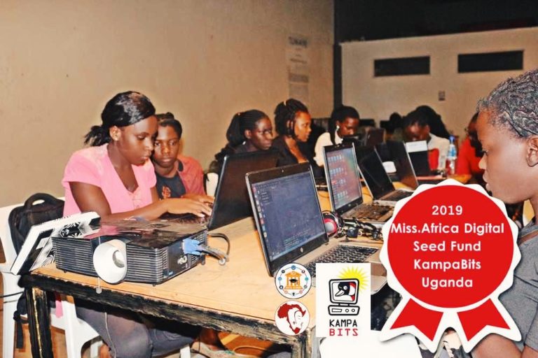 KampaBits, Grand Prize Winner Miss.Africa Digital Seed Fund 2019 will empower more girls with programming skills