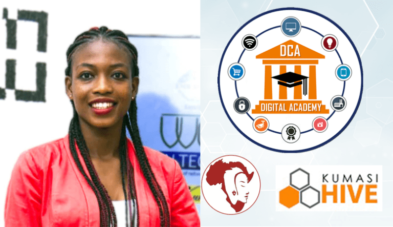 An amazing journey empowering wonderful Women In Tech with digital skills through Miss.Africa Digital Seed Fund; Sandra Juliet Ahiataku, Project Lead-Kumasi Hive