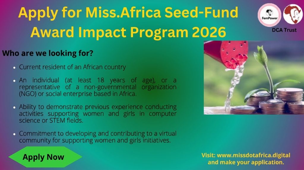 2026 seed fund program eligibility