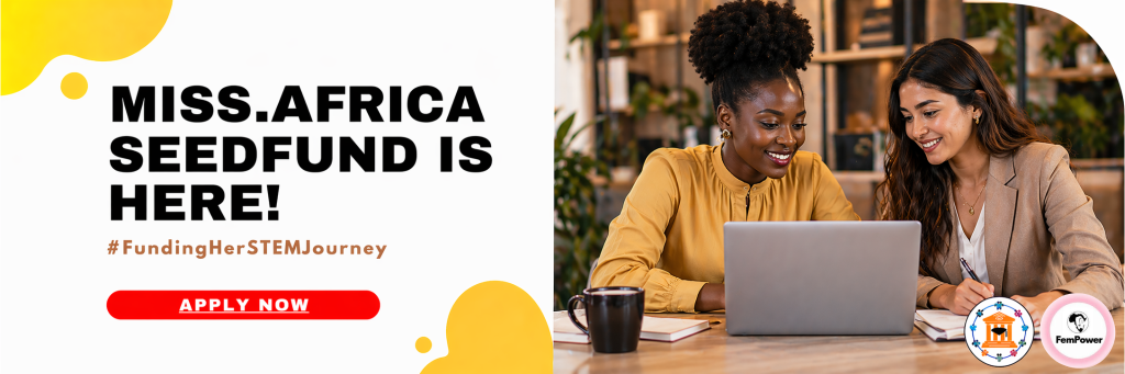 Seed Fund application form| Miss.Africa Digital